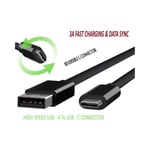 Laddare till Samsung S25 S24 A41 A50 S9 S10 S20 S21 S22 S23 ULTRA - 3 Meter och (15 & 16 iphone) 3 meter