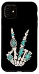 iPhone 11 Skeleton Turquoise Hand Western Rodeo Cowboy Cowgirl Case