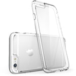 i-Blason Halo Series Case Designed for iPhone 6s Plus, Scratch Resistant Clear Fit iPhone 6 Plus Case 5.5 Inch Hybrid Bumper Cover (Clear)