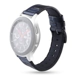Beilaishi For Galaxy Watch 22mm Smart Watch Universal Silicone Skin + Carbon Fiber Texture Watchbands (Dark Blue) replacement watchbands (Color : Dark Blue)