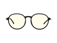 Gunnar Optiks Loo-03009, Män, Rund, Klassisk, Svart, Nylonpolymer, 1 År