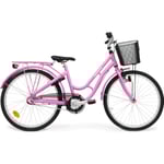 Barncykel Kronan F24 3-växlad Rosa os 2025