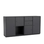 Montana - Couple Sideboard, Plinth H3 cm - Anthracite