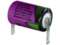 Tadiran Batterier Sl 550 T Specialbatterier 1/2 Aa Hög Temperaturbeständiga, U-Formade Litium 3,6 V 900 Mah 1 St