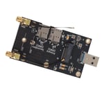 NGFF M.2 To USB3.0 Adapter Dual SIM Card Slot LTE Modem With Antennas Screws SLS