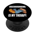 Rockhounding as Therapy Wildlife Nature Science PopSockets Swappable PopGrip