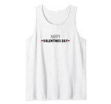 Happy Valentines Day Cute Heart Valentine Couple Tank Top