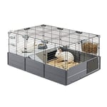 Ferplast Cage Modulable pour Lapins et Cochons d'Inde MULTIPLA, Cage Lapin, Cage Cochon d'Inde, Cage pour Petits Animaux