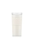 TRAVEL MUG Mug de voyage isotherme en inox double paroi, couvercle à vis hermétique, 0.35 l
