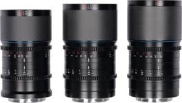 Sirui Anamorphic Lens Saturn Kit 35, 50 & 75mm T2.9 1.6x Carbon Fiber Full Frame