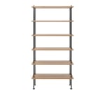 Carl Hansen - BM0253 79 x 156 cm, Oljad Ek - Hyllsystem - Børge Mogensen - Träfärgad - MDF/Metall/Trä