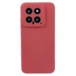 SKALO Xiaomi 14 5G Ultraohut TPU-kuori - Punainen