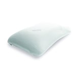 TEMPUR Coussin cervical ergonomique Symphony pour personnes dormant sur le dos et sur le côté, mousse à mémoire de forme, blanc, S (63 x 43 x 11 cm)