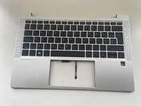 For HP ProBook 630 G8 M21188-A41 Palmrest Top Cover Keyboard Belgian Euro A4 NEW