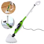 Electric Cleaner Hot Steam Mop Floor Carpet 1300W Power Washer Hand Steamer Tool