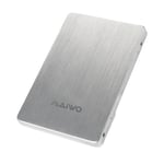 M.2 SSD to SATA adapter, SATA 6 Gbps, aluminium, silver