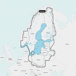 Navionics Elektroniskt sjökort Platinum+ EU644L - Östersjön