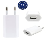 USB-strömadapter från 230V till 5V USB Typ A ho 1A, 5W iPhone