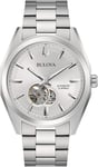 Bulova 96A274 MENS WATCH Surveyor Expansion Automatic Open Heart NEW WITH TAGS