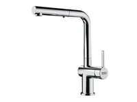 Kitchen Sink tap with a Pull-Out spout and Spray Function from Franke Active L Window Pull-Out Spray - Chrome - 115.0653.391