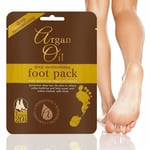 3 Treatment Deep Moisturising Foot Pack With Moroccan Argan Oil Extract Skin