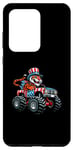 Galaxy S20 Ultra Patriotic Tiger 4th July Monster Truck American Case