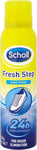 Scholl Fresh Step Shoe Spray 150ml Neutralises Odour Light Airy Fragrance
