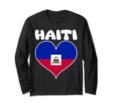 Haiti Flag Day Haitian Revolution I Love Haiti Long Sleeve T-Shirt