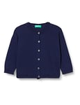 United Colors of Benetton Girl's Korean Jersey M/L 1194G5007 Long Sleeve, Dark Blue 252, 98