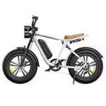 ENGWE M20 - Elektrisk Cykel - Hjul 20" - Motor 750W - Batteri 48V 13Ah - Skivbromsar - Vit