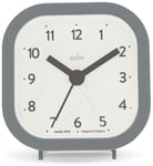 Acctim Remi Analogue Alarm Clock - Grey