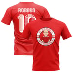 Airosportswear Arjen Robben Bayern Munich Illustration T-Shirt (Red)