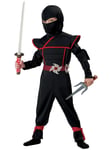 Stealth Ninja Japanese Warrior Black Book Week Toddler Boys Costume 3-4