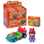 T-RACERS Colour Rush series – Complete collection of the T-Racers Colour Rush series. Surprise collectible cars and drivers. Cars can be disassembled into parts and have interchangeable pieces