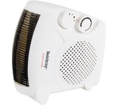 BELDRAY EH0569SSTK Portable Hot & Cool Fan Heater - White, White