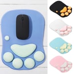 Paw Shape Mouse Pad Silicone Mice Mat Computer Peripherals Wrist Rest Support