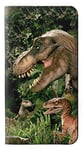Trex Raptor Dinosaur PU Leather Flip Case Cover For Google Pixel 3a