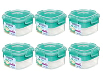 Sistema To Go Snack To Go Box Mint Green 400ml  - 6 PACK