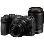 Nikon Z 30 + Z DX 16-50mm VR + Z DX 50-250mm VR -systemkamera