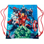 Avengers Gympapåse Hulk Iron Man Captain America Gymnastikpåse