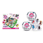 5 Surprise Mini Brands Mini Convenience Store Playset with 1 Exclusive Mini & Mini Disney Brands Series 1 Mystery Capsule Genuine Disney Mini Brand Collectible Toy by Zuru (2 Pack)