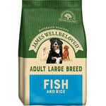 James Wellbeloved Adult Large Breed Dry Dog Food - Fish & Rice - 15kg