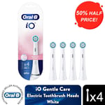 Oral-B iO Series Gentle Care Toothbrush Refill Replacement Heads White, 4 Pack