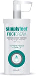 Simply Feet 10% Urea Foot Cream 500Ml Pump Bottle