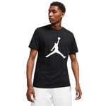 NIKE Jordan Jumpman Tee Shirt Homme, Noir/Blanc, L/T