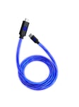 Floating Grip 3M USB-C/USB-C CABLE WITH LED LIGHT - BLUE