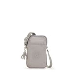 Kipling Extra Small Phone Bag TALLY Crossbody in GREY GRIS RRP£39