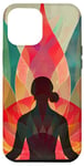 iPhone 12 Pro Max Modern Yoga Art for Your Studio Case