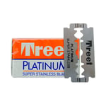 Treet Platinum Super Stainless dubbelrakblad 10 st