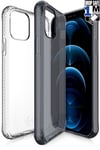 Cirafon Nano Clear Duo Drop Safe Iphone 12 Pro Max Gjennomskinnelig Sort